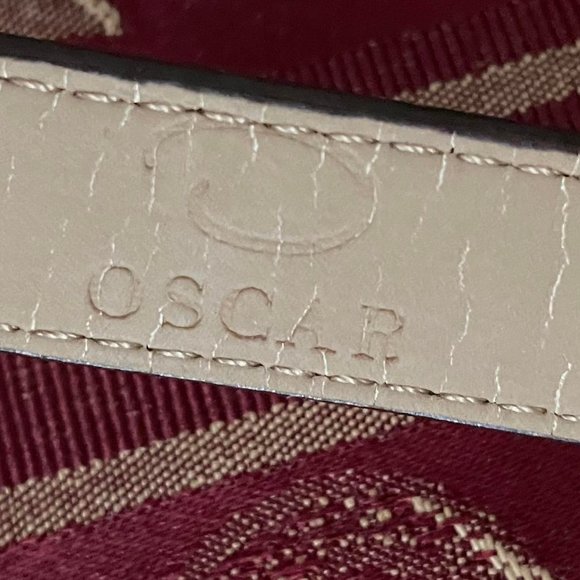 Vintage S Oscar la Renta Genuine Cowhide Leather Cheetah Belt Brown Beige Gold main image 7
